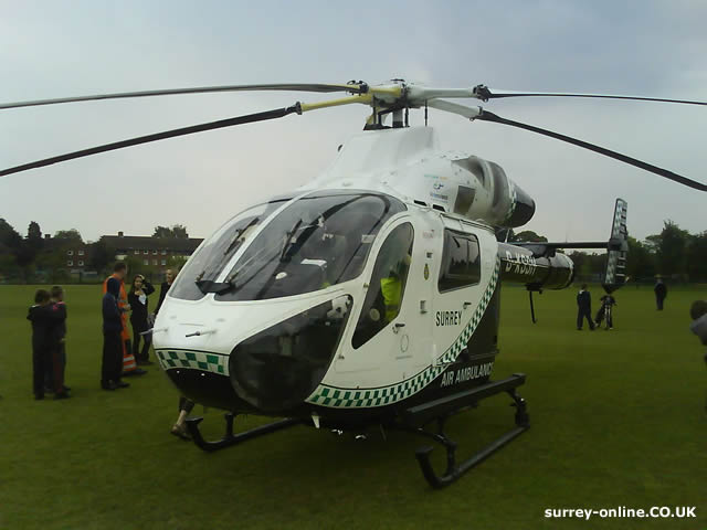 Air Ambulance in Walton 